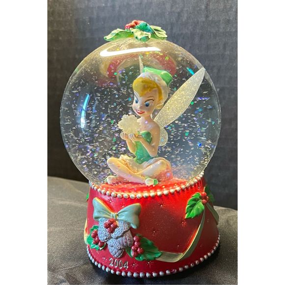 Disney Holiday Disney Tinkerbell 204 Christmas Light Up Snow Globe Poshmark